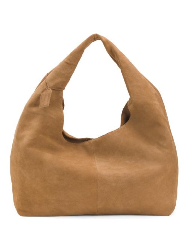 Made In India Suede Hobo